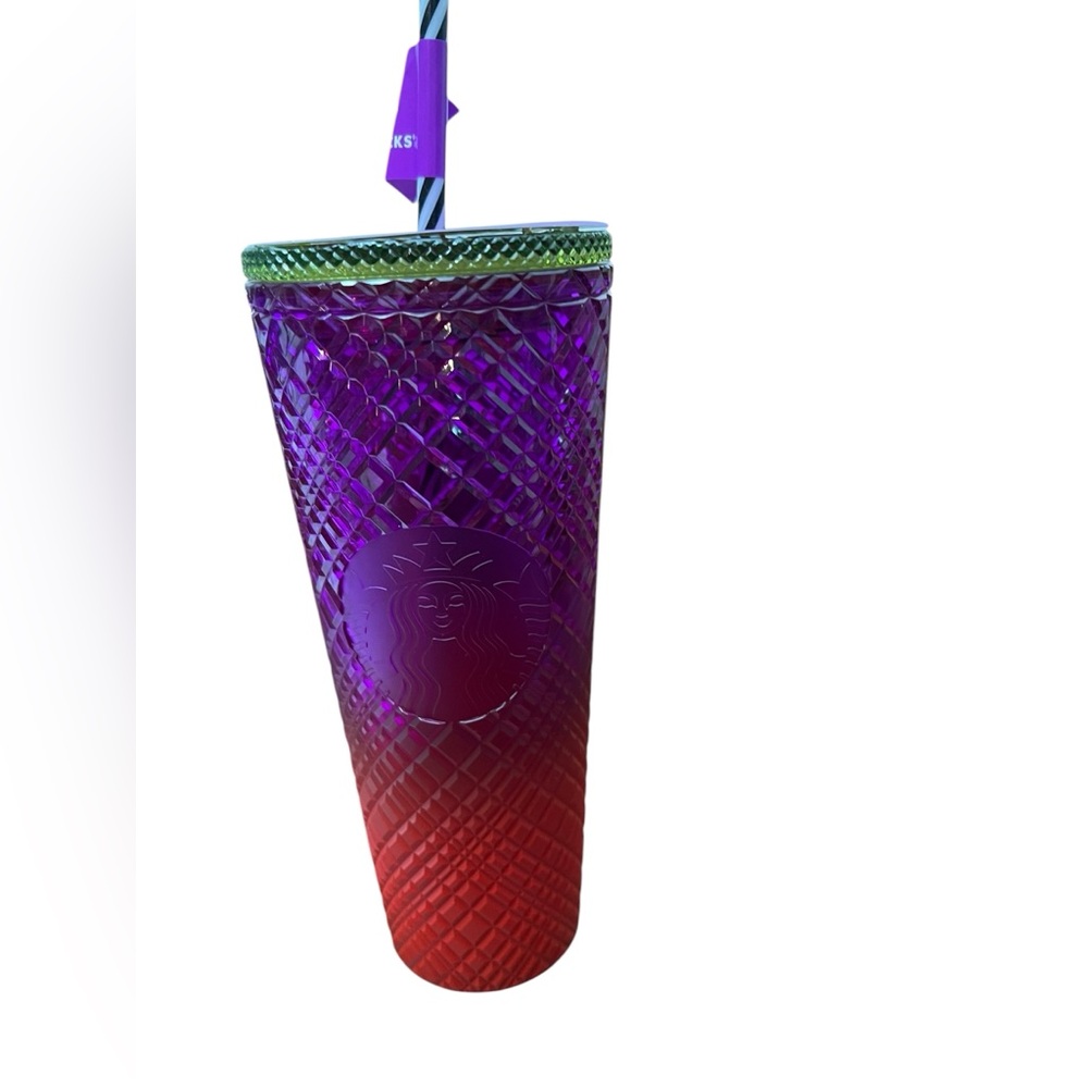 NWT Starbucks X Shae Anthony 2024 Gemstone Jewel Gradient Ombré Venti Tumbler - Picture 9 of 16